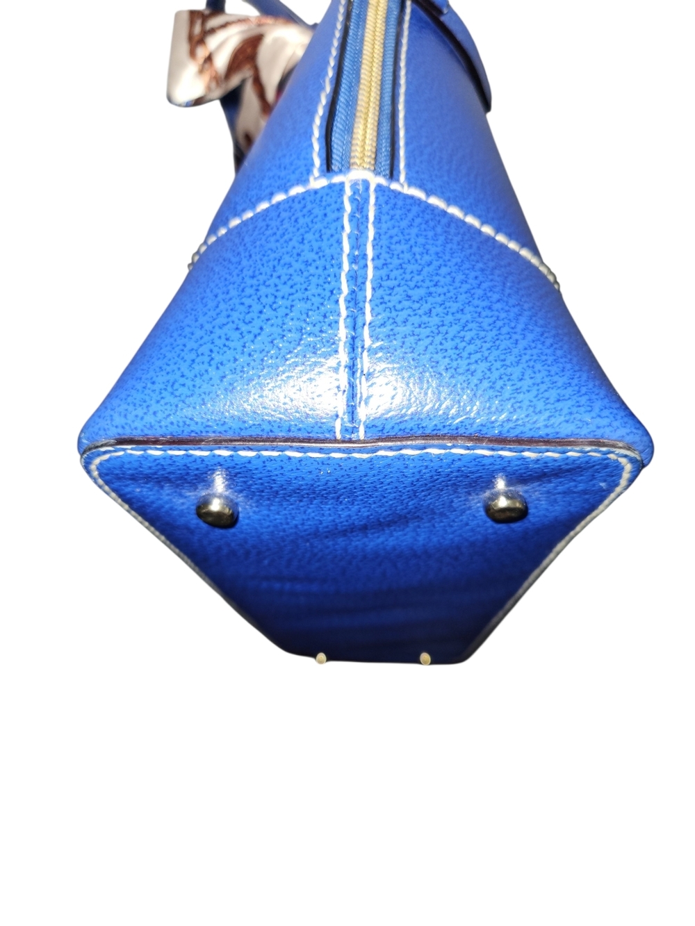 Kate Spade Electric Blue Leather Dome Satchel - Picture 5 of 13